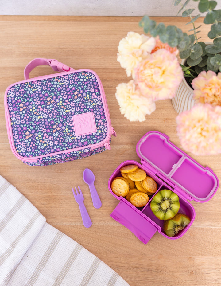 MontiiCo Snack Lunch Box - Fuchsia
