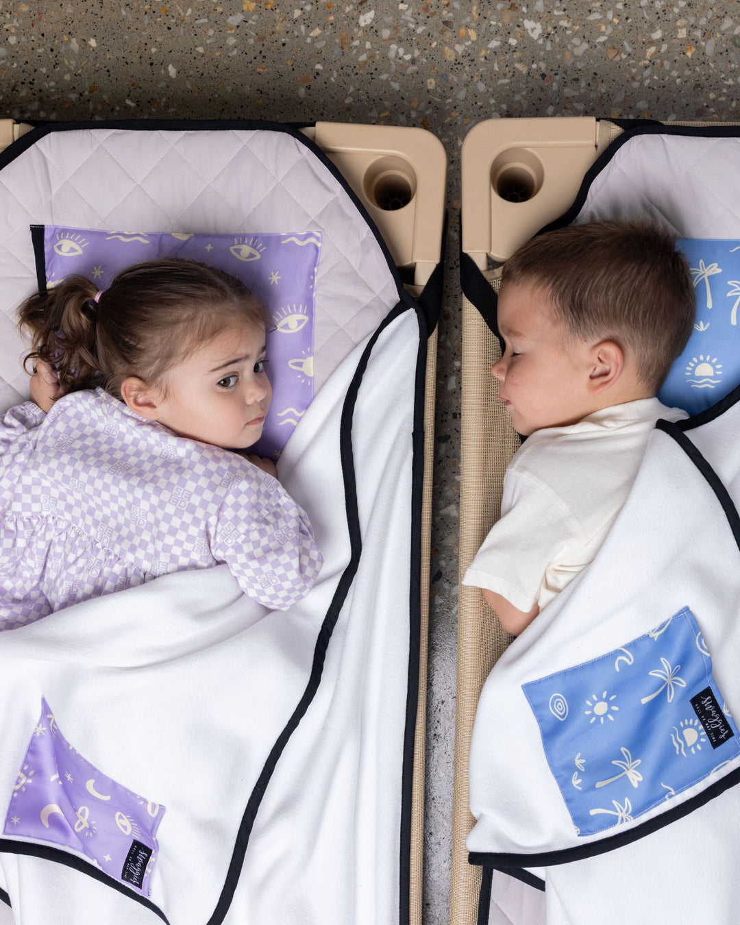 MontiiCo Swaggies Collab Daycare Bedding Swaggie - Cosmic Bloom