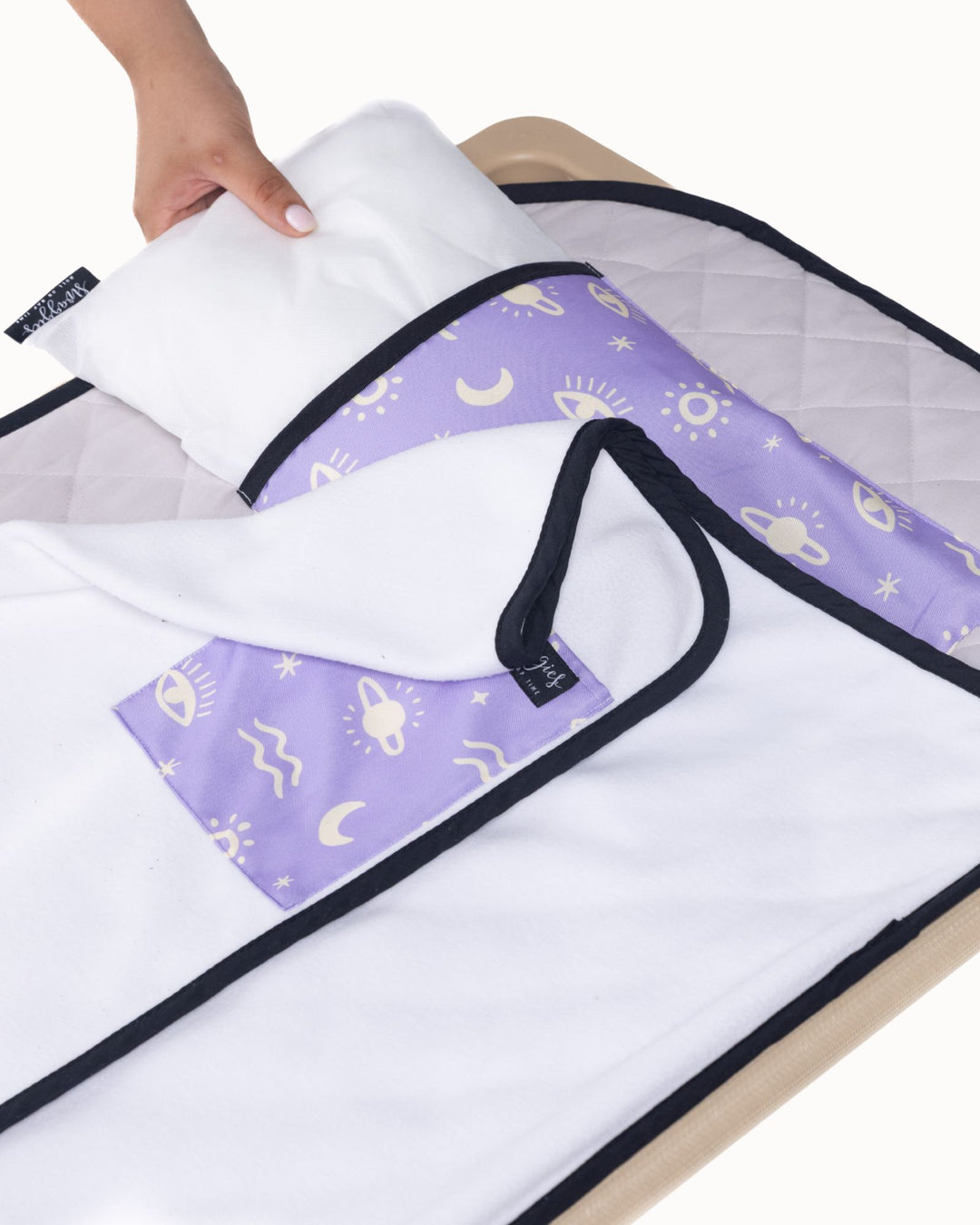 MontiiCo Swaggies Collab Daycare Bedding Swaggie - Cosmic Bloom