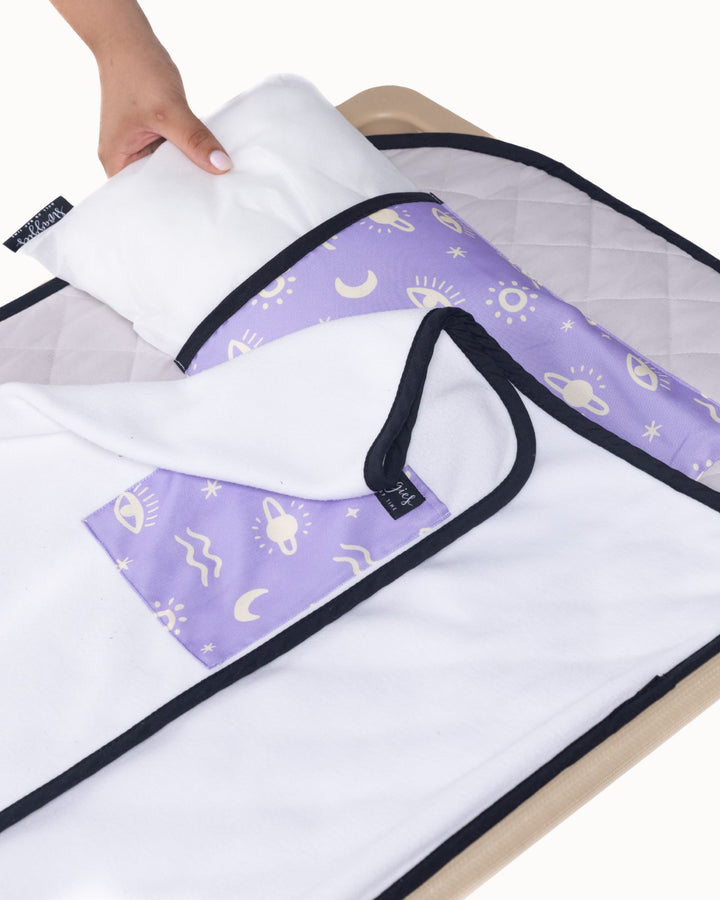 MontiiCo Swaggies Collab Daycare Bedding Swaggie - Cosmic Bloom