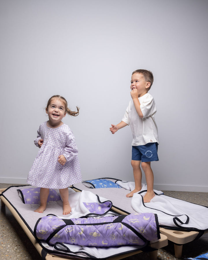 MontiiCo Swaggies Collab Daycare Bedding Swaggie - Cosmic Bloom