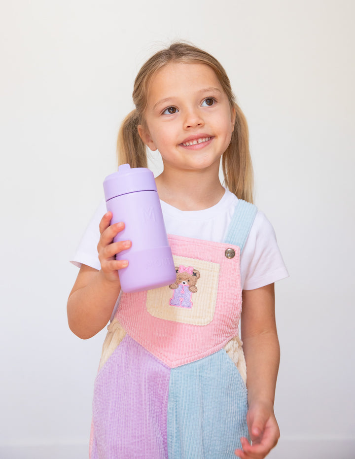 MontiiCo 350ml Fusion Drink Bottle Sipper - Lilac