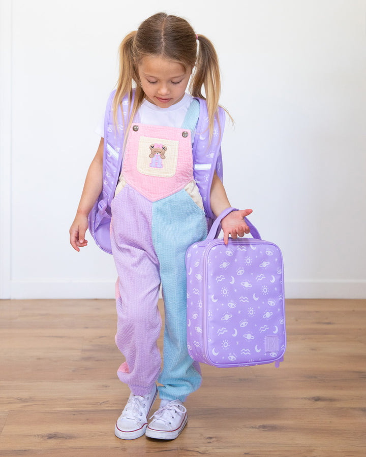 MontiiCo Swaggies Collab Large Insulated Lunch Bag - Cosmic Bloom