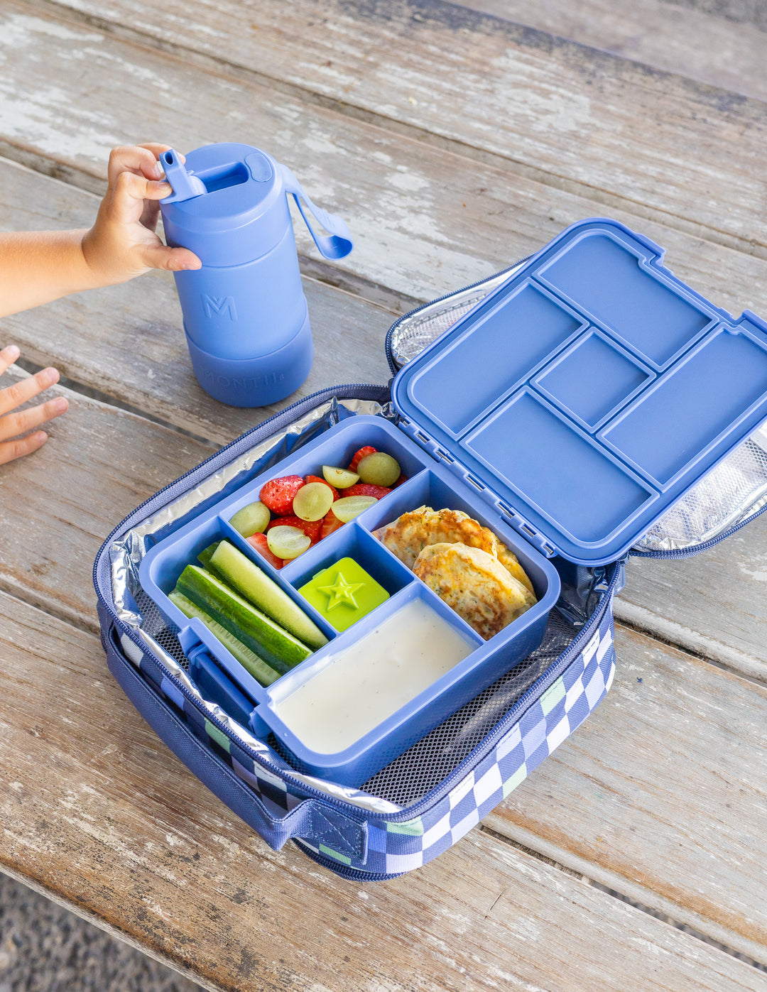 MontiiCo Bento Five Lunch Box - Splash