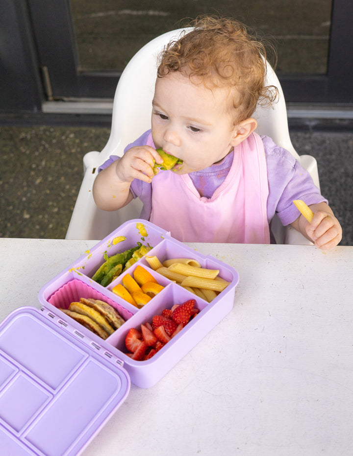 MontiiCo Bento Five Lunch Box - Lilac