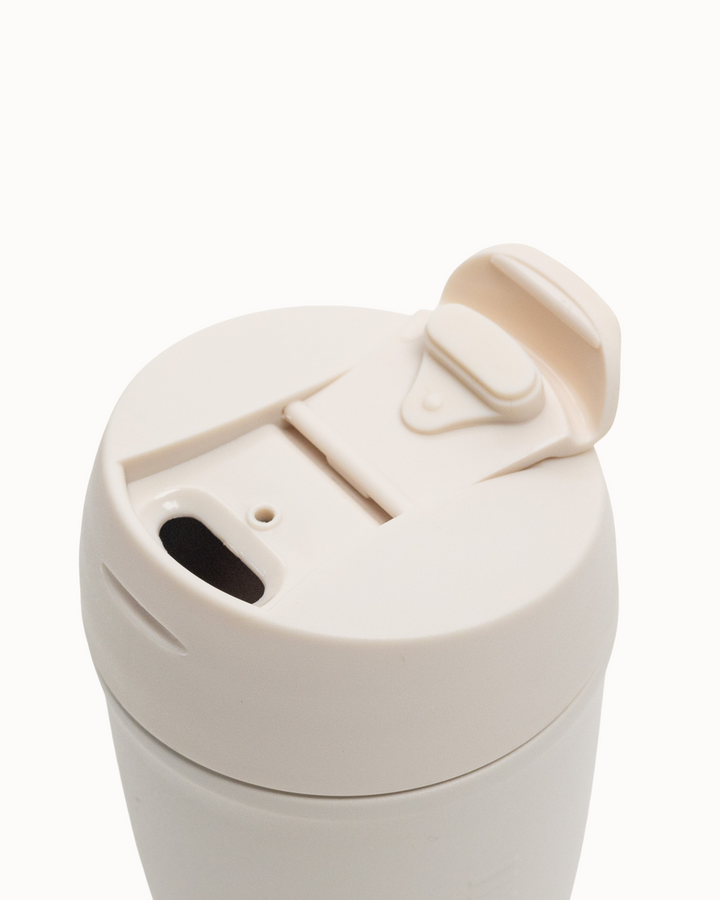 MontiiCo 380ml Travel Cup - Cream