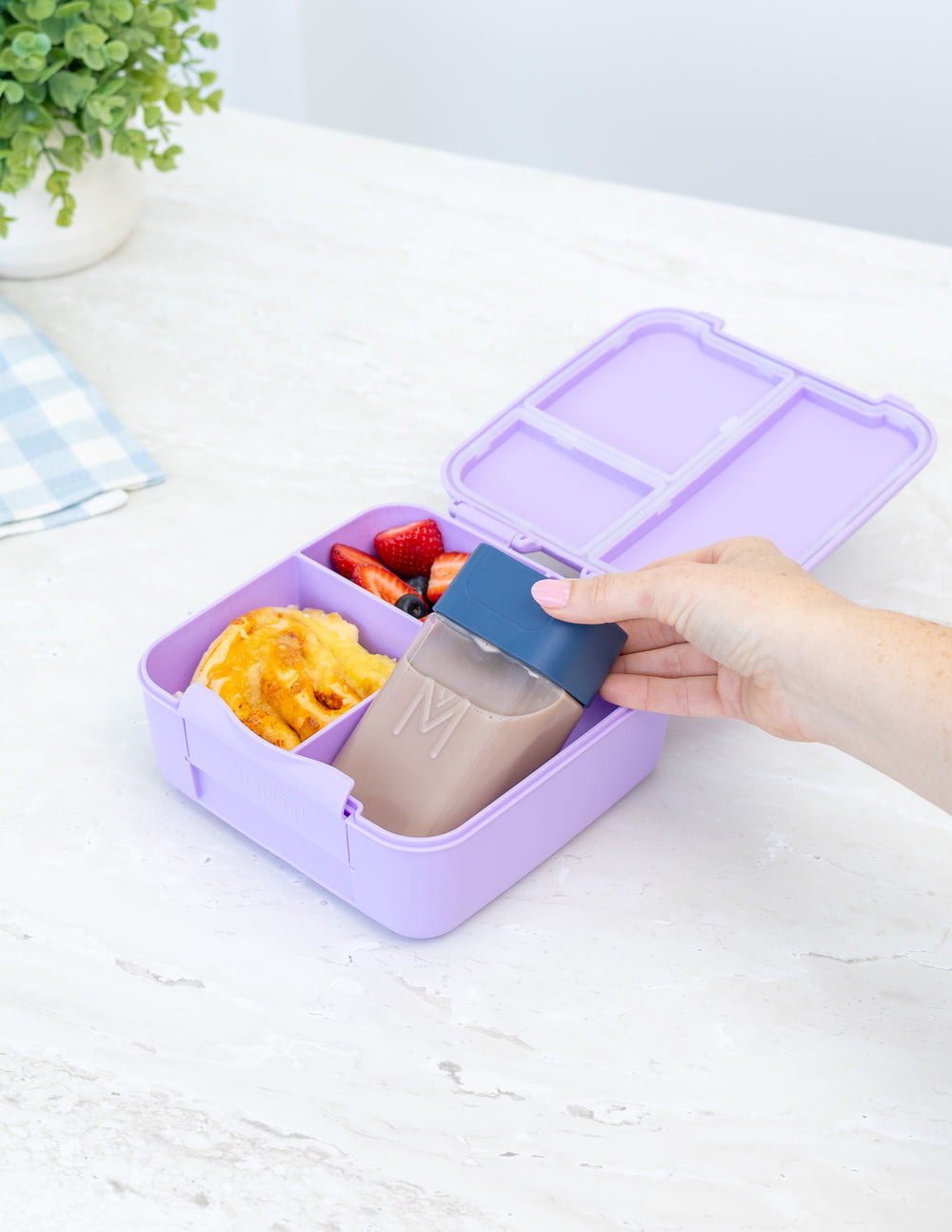 MontiiCo Bento Bottle - Navy
