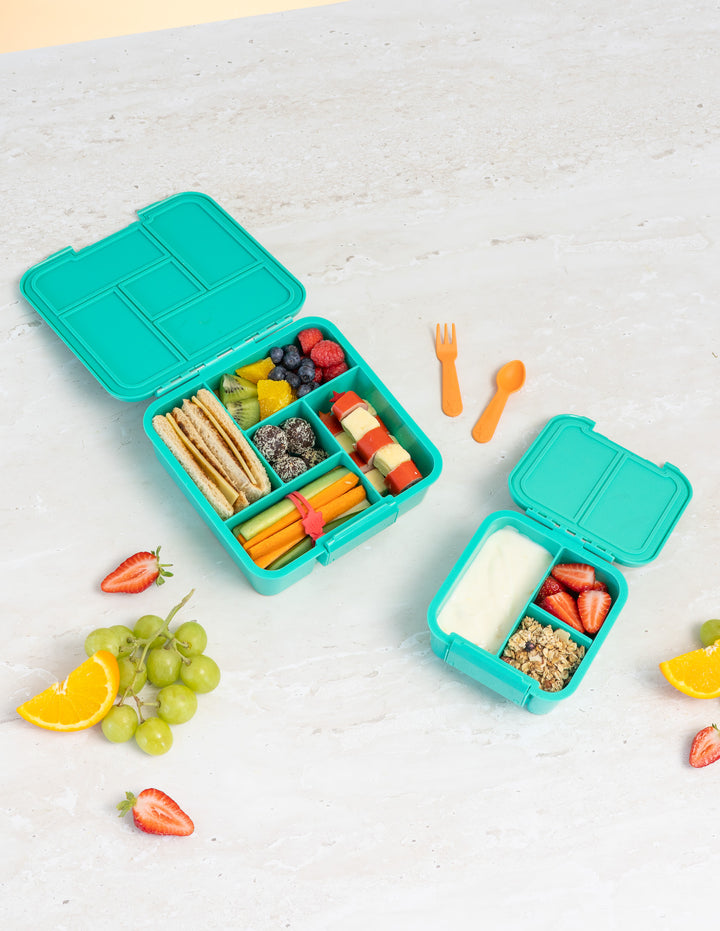 Lunch Punch Lunch Box Fork and Spoon Set - Brights
