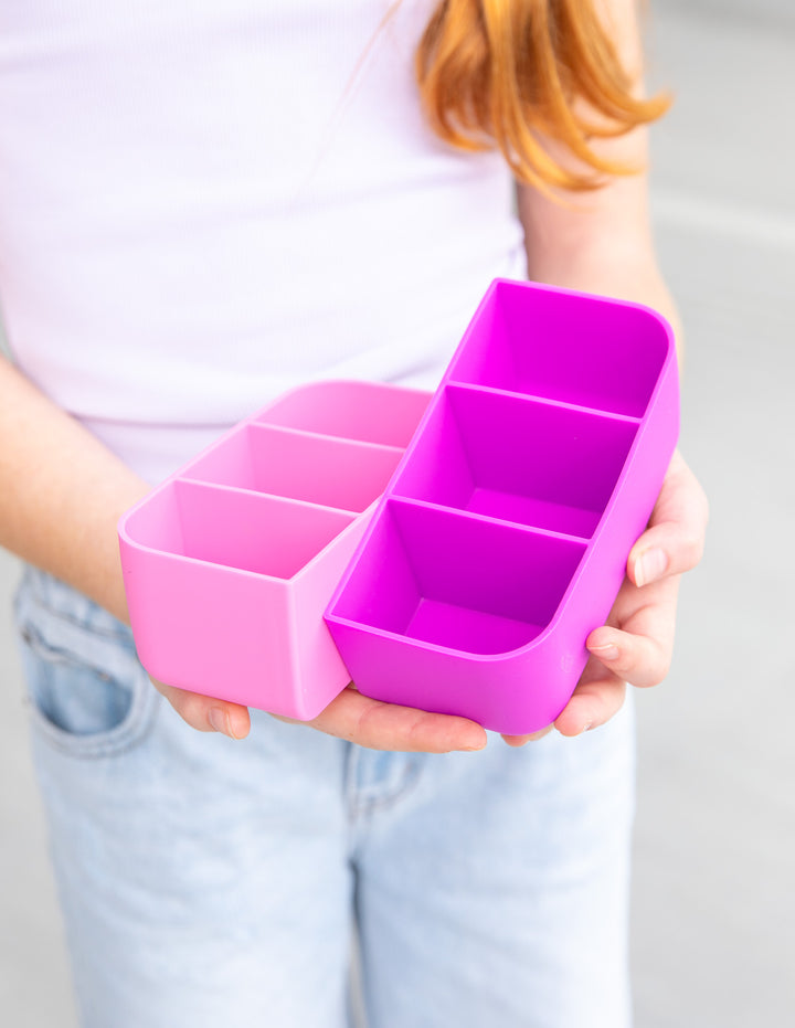 MontiiCo Bite Tray - Fuchsia