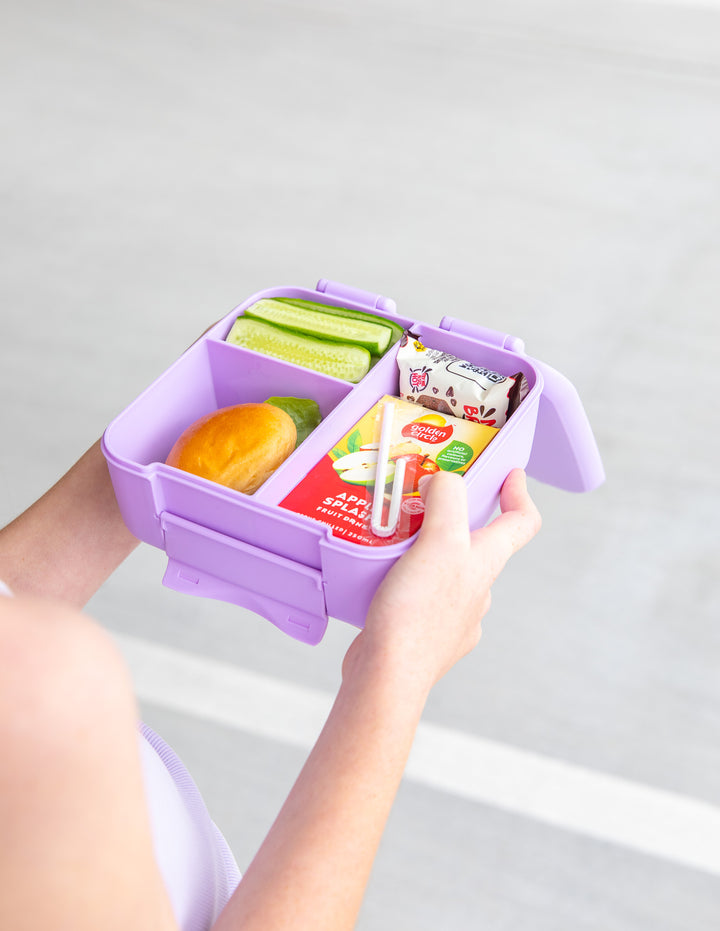 MontiiCo Bite Lunch Box - Lilac