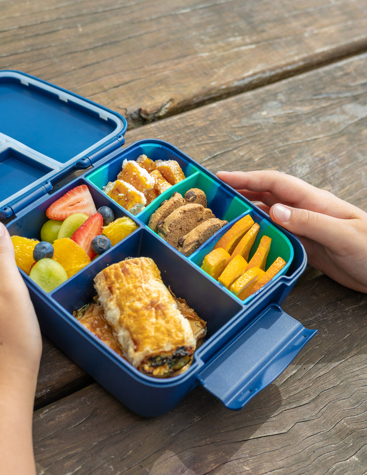 MontiiCo Bite Lunch Box - Navy