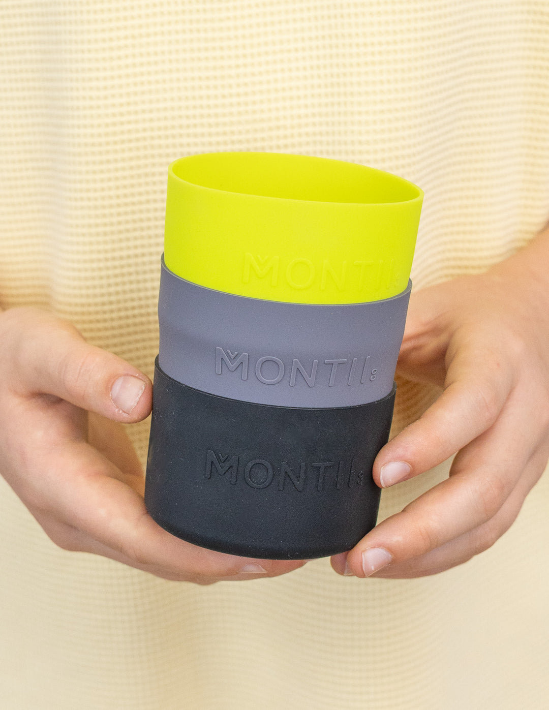 MontiiCo Small Fusion Bumper - Black (3 Pack)