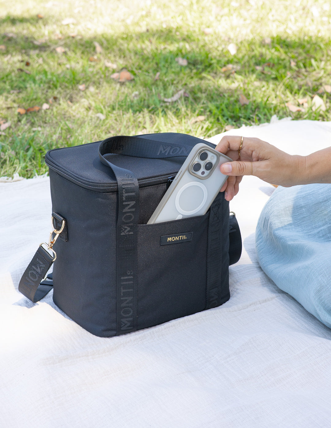 MontiiCo Insulated Midi Cooler Bag - Midnight