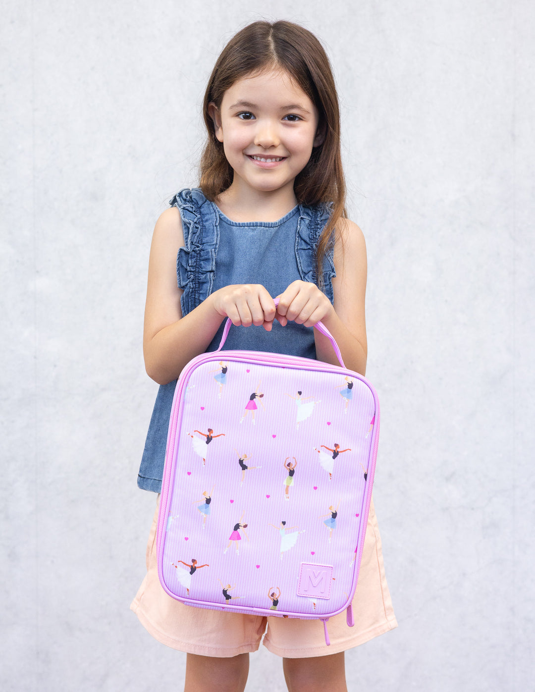 MontiiCo Large Lunch Bag and Bottle Set - Twirl