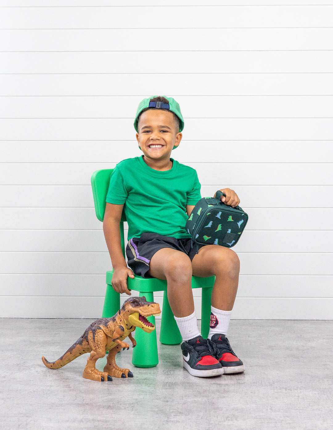 MontiiCo Mini Insulated Lunch Bag - Dinosaur