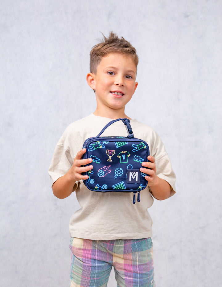 MontiiCo Mini Insulated Lunch Bag - Goal Keeper