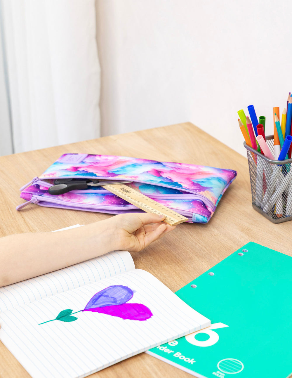 MontiiCo Pencil Case - Candy Clouds