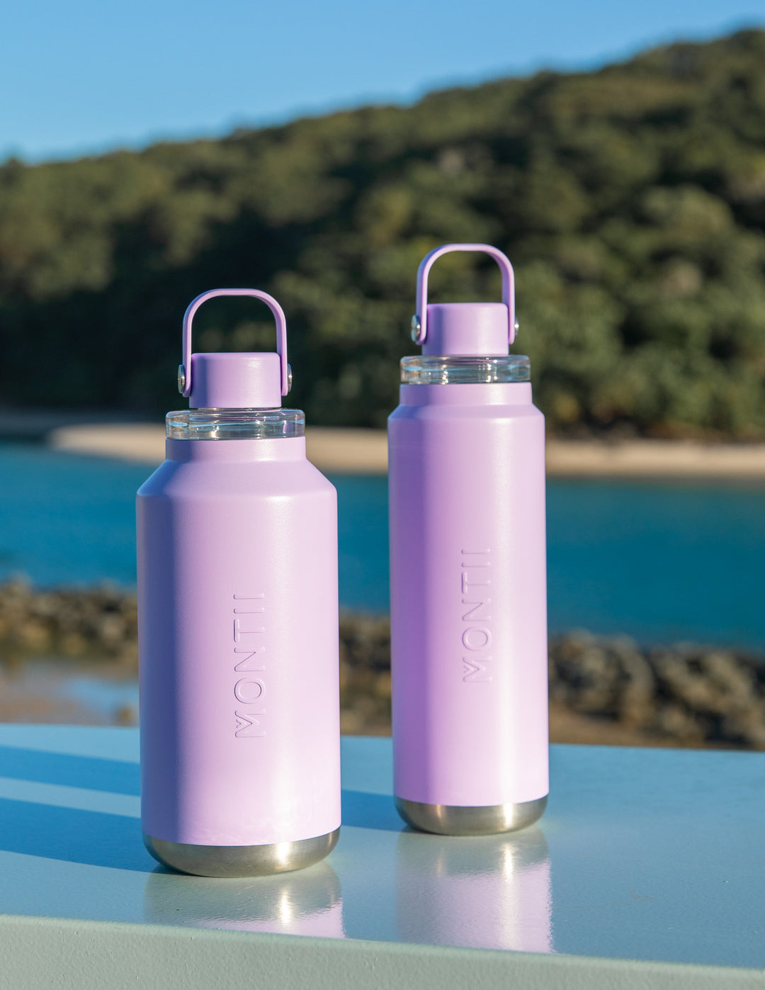 MontiiCo 1L Quench Drink Bottle - Lilac