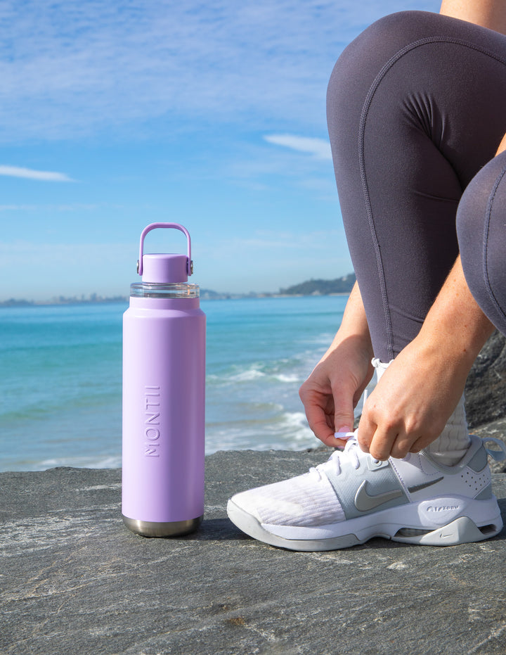 MontiiCo 700ml Quench Drink Bottle - Lilac