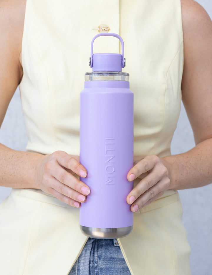 MontiiCo 700ml Quench Drink Bottle - Lilac