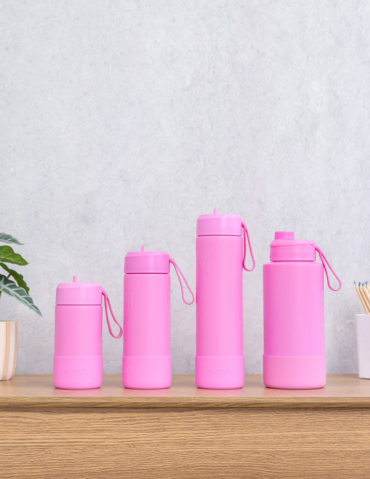 MontiiCo 1L Fusion Drink Bottle Screw Top - Floss