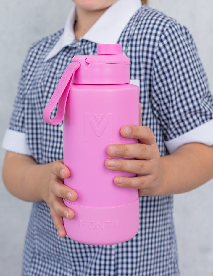 MontiiCo 1L Fusion Drink Bottle Screw Top - Floss