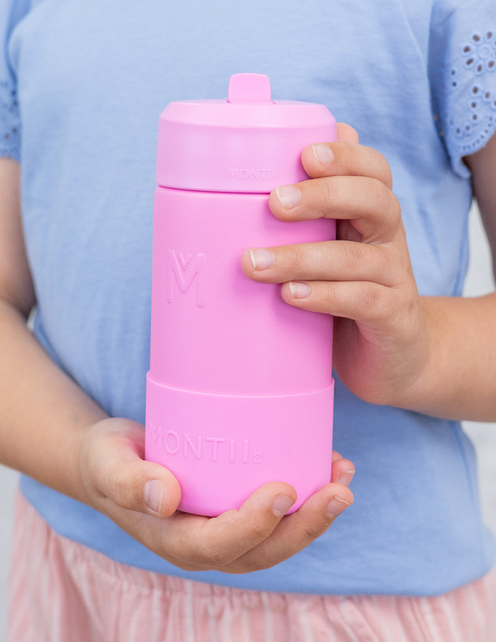 MontiiCo 350ml Fusion Drink Bottle Sipper - Floss