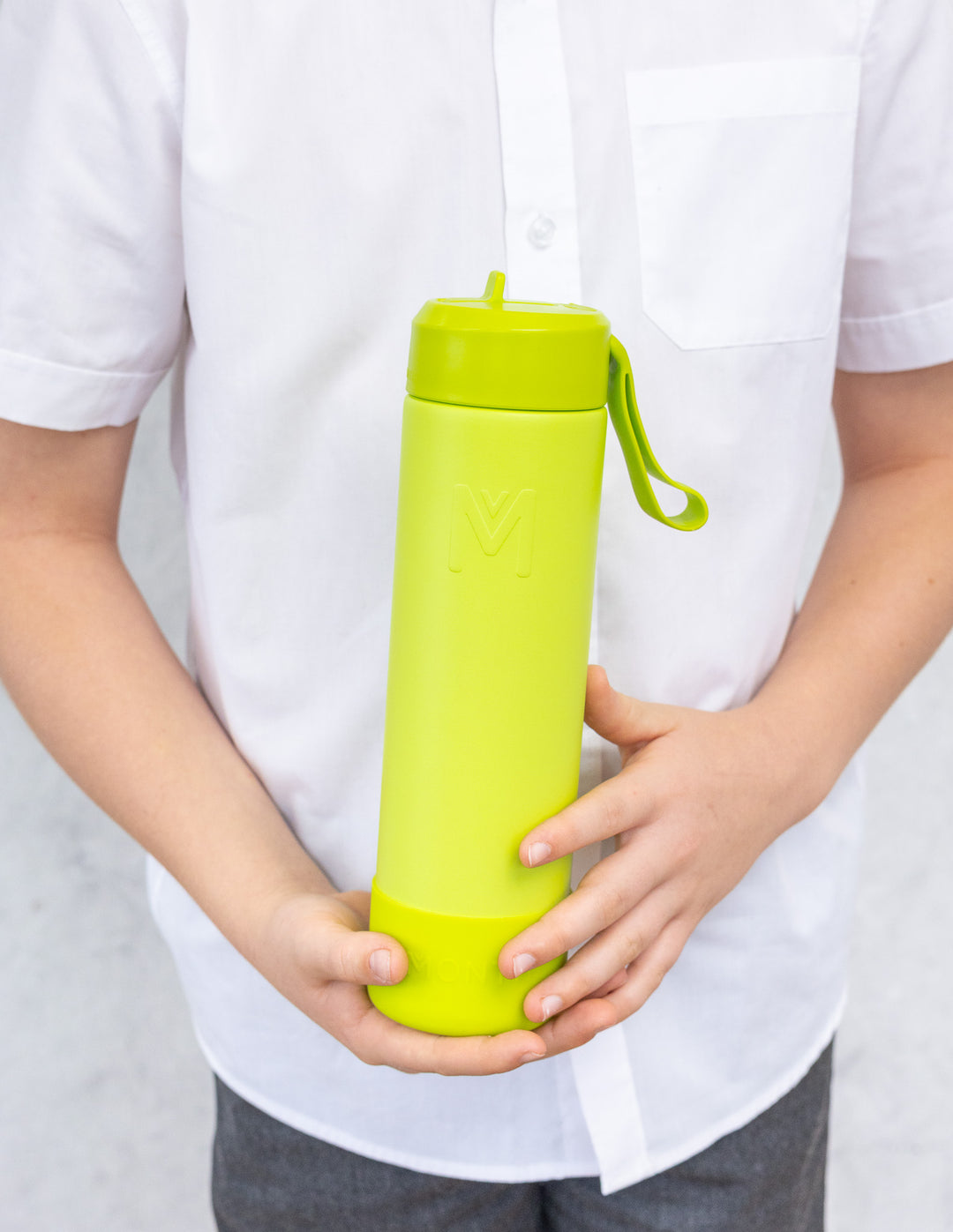 MontiiCo 700ml Fusion Drink Bottle Sipper - Matcha