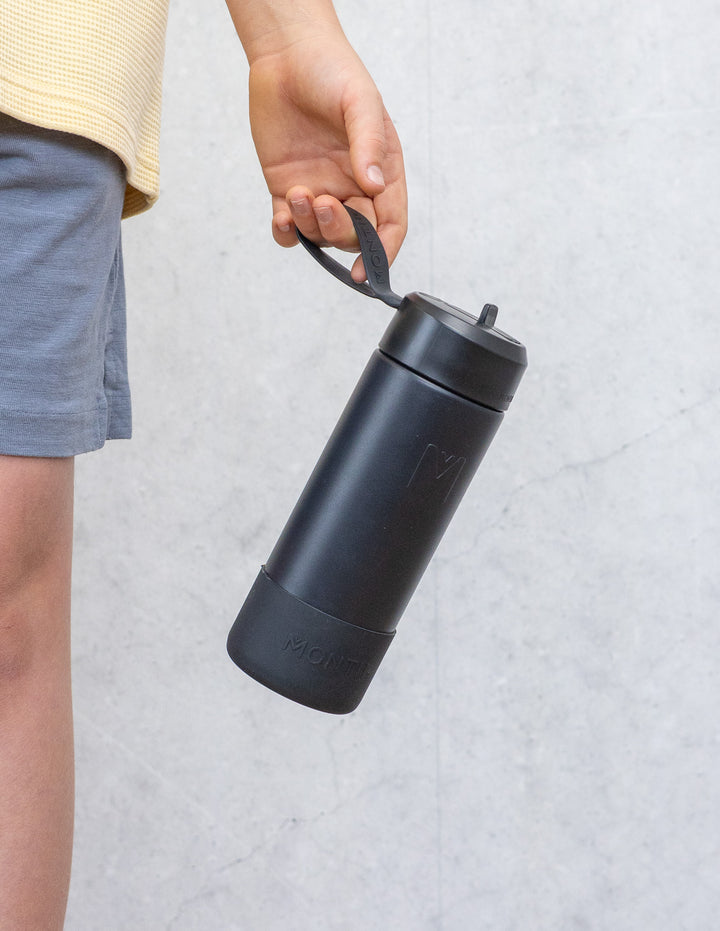 MontiiCo 475ml Fusion Drink Bottle Sipper - Midnight