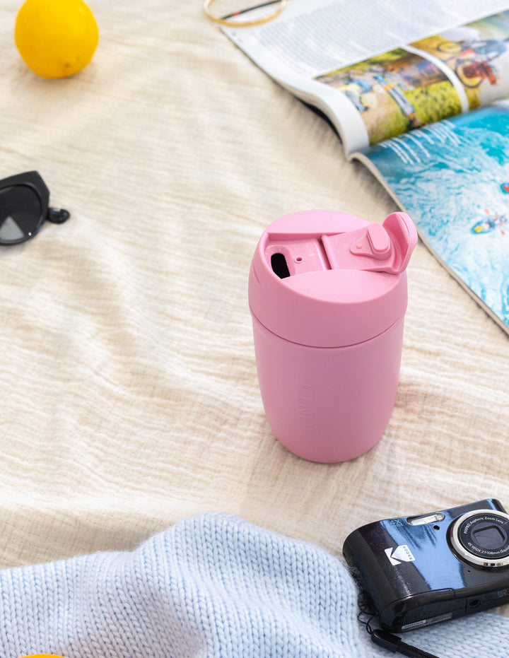 MontiiCo 380ml Travel Cup - Bubblegum