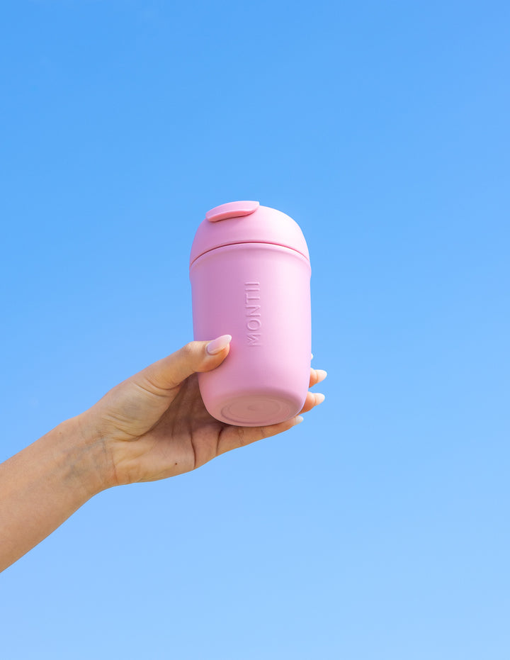 MontiiCo 380ml Travel Cup - Bubblegum