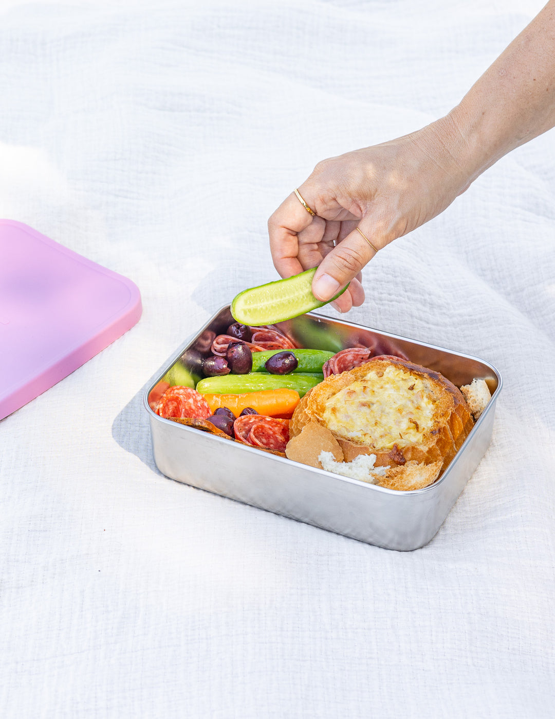 MontiiCo Multiway Lunch Box - Bubblegum