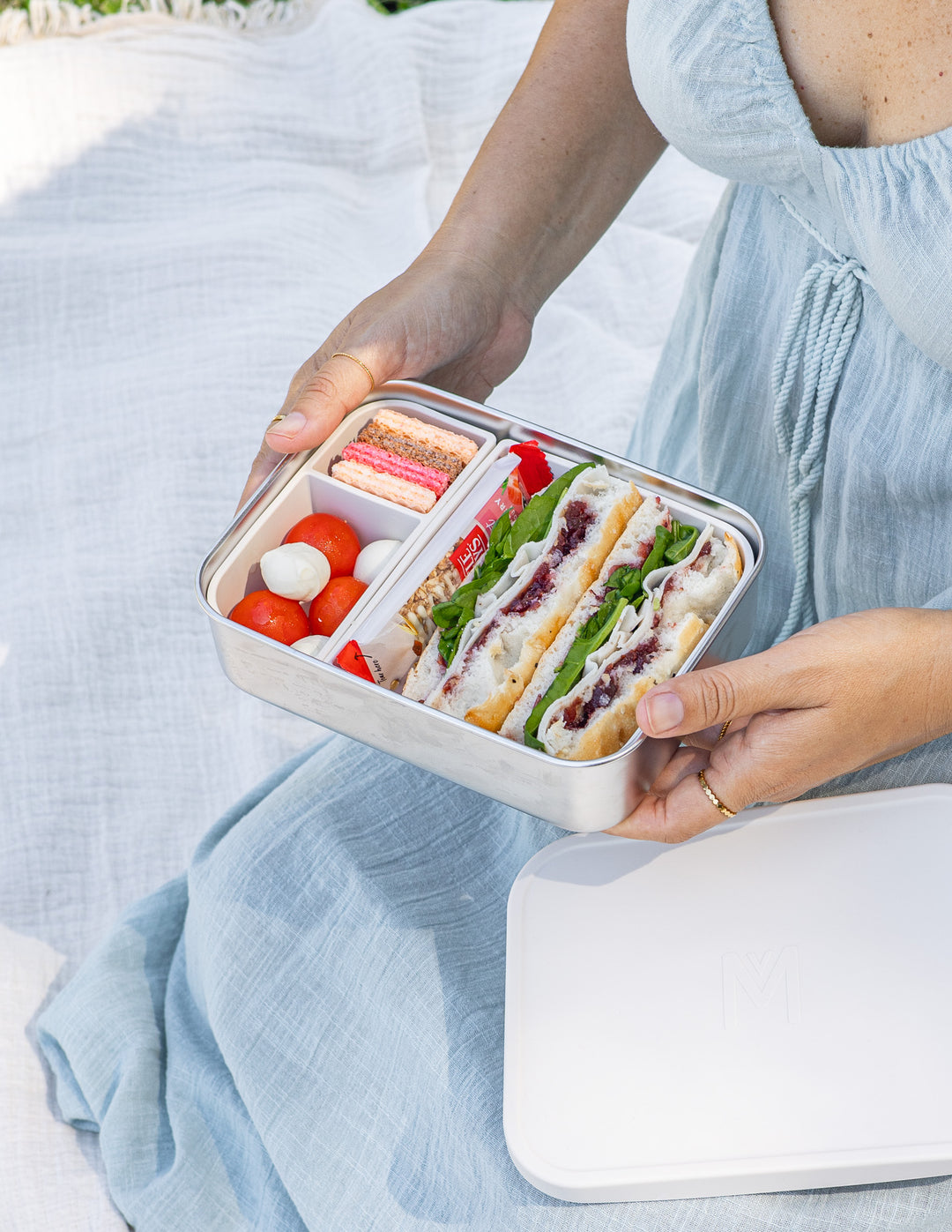 MontiiCo Multiway Lunch Box - Cream