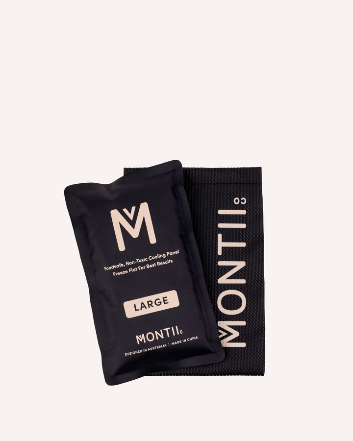 MontiiCo Large Lunch Bag, Box and Bottle Set - Unicorn Magic