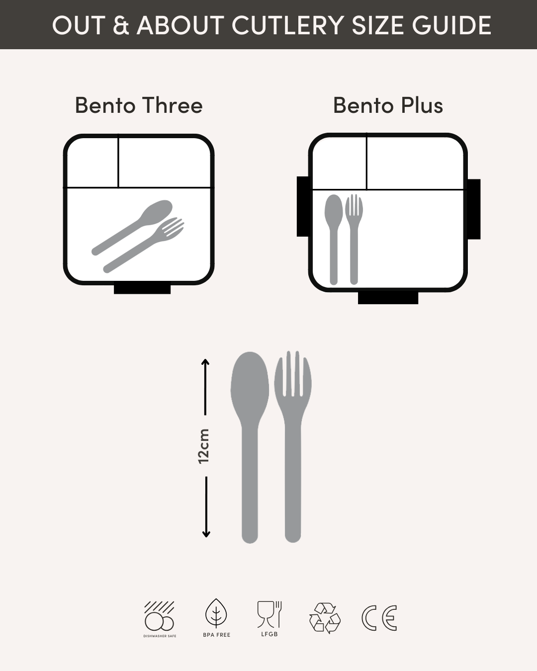 MontiiCo Out & About Cutlery Set - Blush