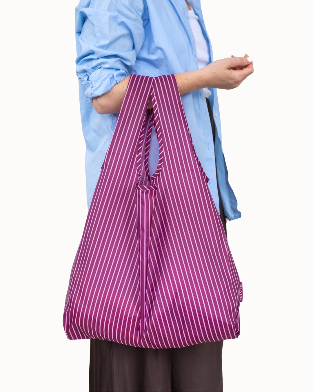 MontiiCo Holiday Shopper Bags - Ruby