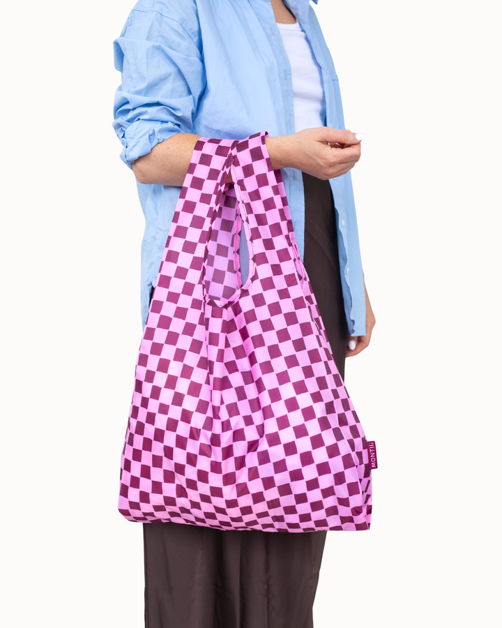 MontiiCo Holiday Shopper Bags - Ruby