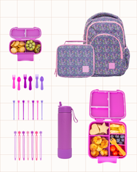 MontiiCo The School Starter Bundle - Fuchsia