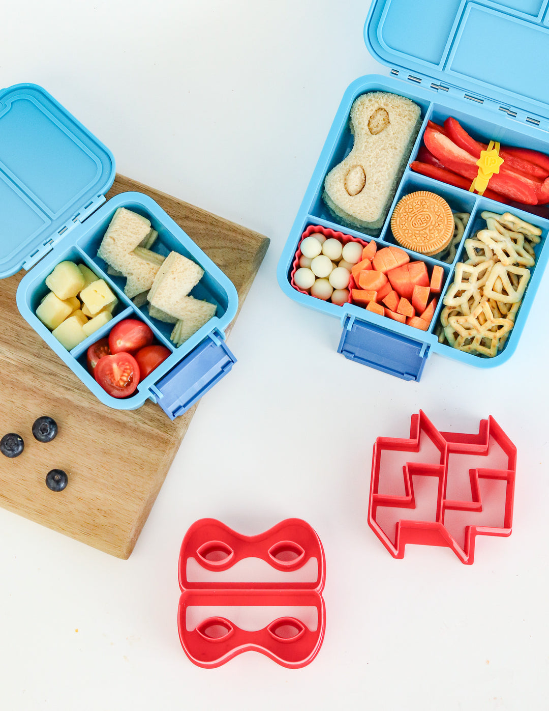 Lunch Punch Sandwich Cutters - Superhero