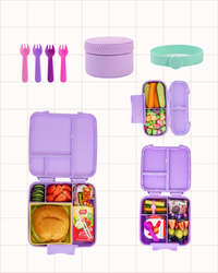 MontiiCo Adventurous Eater Bundle - Lilac