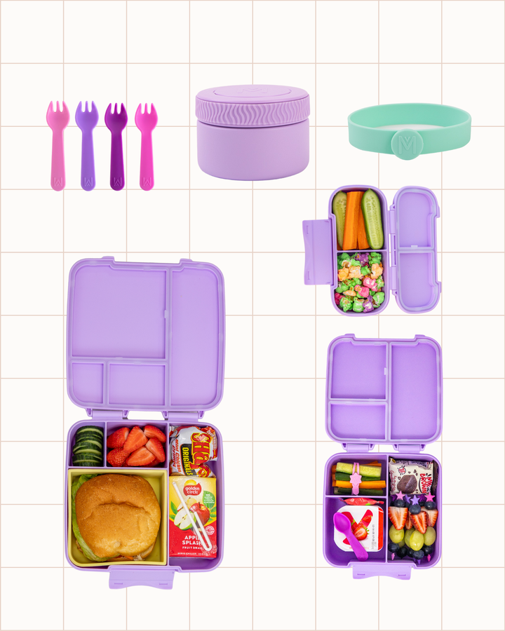 MontiiCo Adventurous Eater Bundle - Lilac