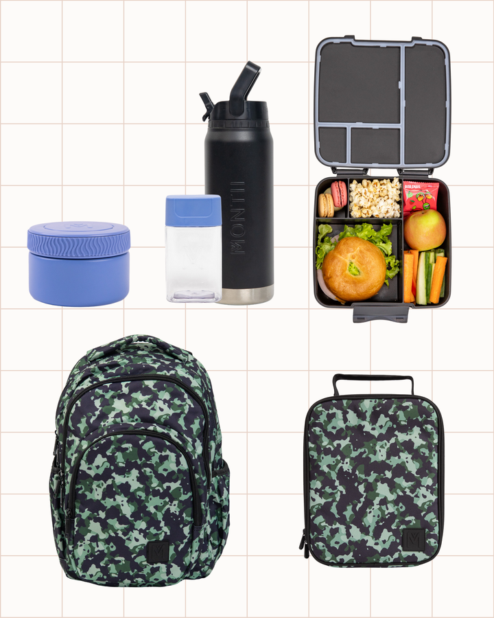 MontiiCo Eat Play Repeat Bundle - Midnight