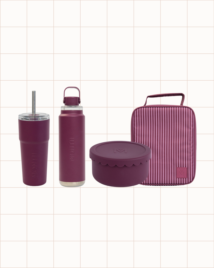 MontiiCo Grab & Go Teen Bundle - Ruby