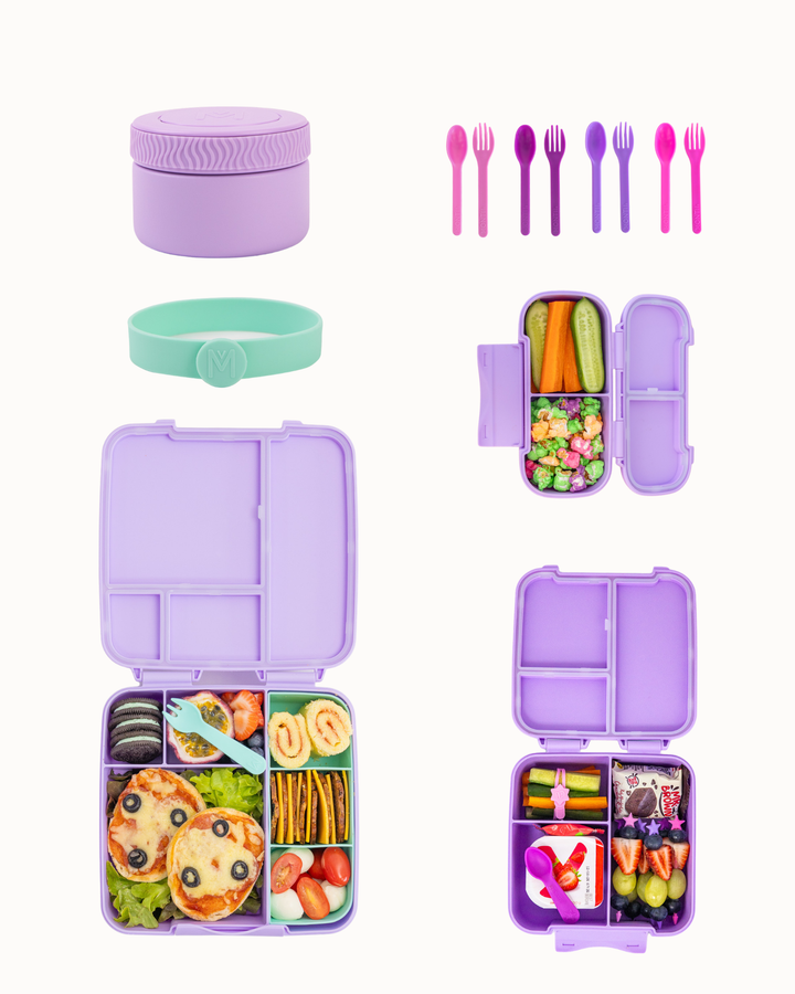 MontiiCo Adventurous Eater Bundle - Lilac
