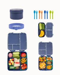 MontiiCo Adventurous Eater Bundle - Navy