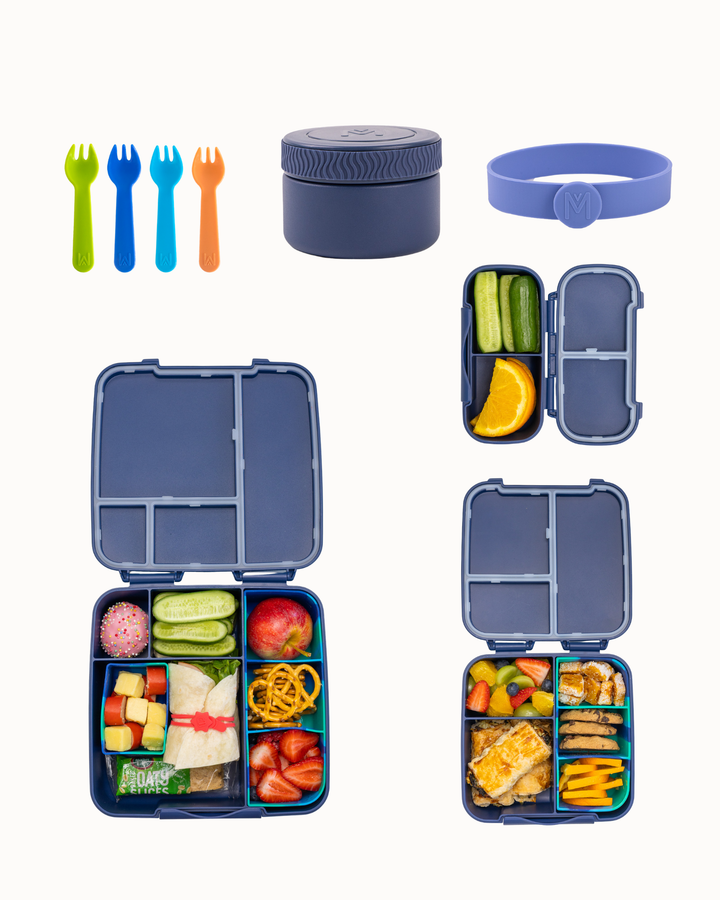 MontiiCo Adventurous Eater Bundle - Navy
