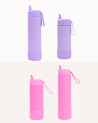 MontiiCo Family Sipper Set - Floss & Lilac