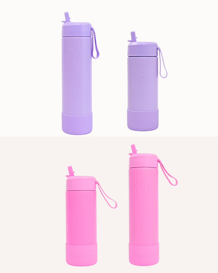 MontiiCo Family Sipper Set - Floss & Lilac