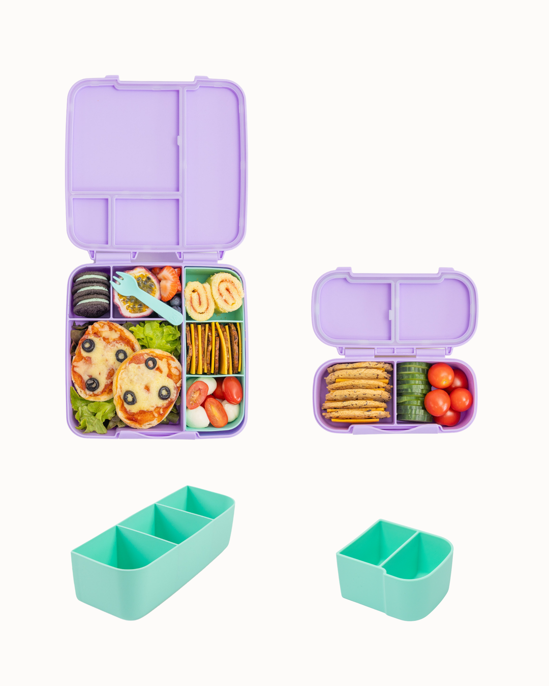 MontiiCo Feast & Snack Bundle - Lilac