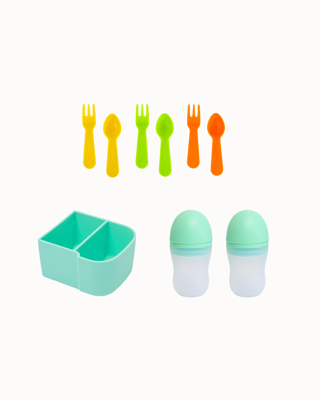 MontiiCo Snack Accessory Set - Marine